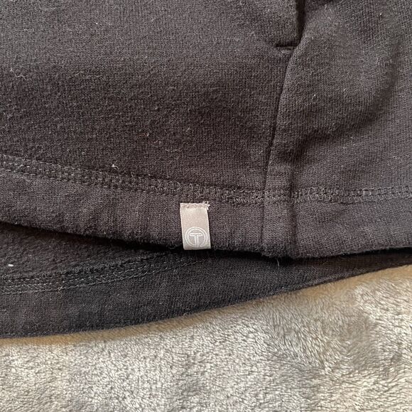 T by Talbots Top Women's Large Black Pullover Sweatshirt Long Sleeve VN259 - Picture 4 of 8